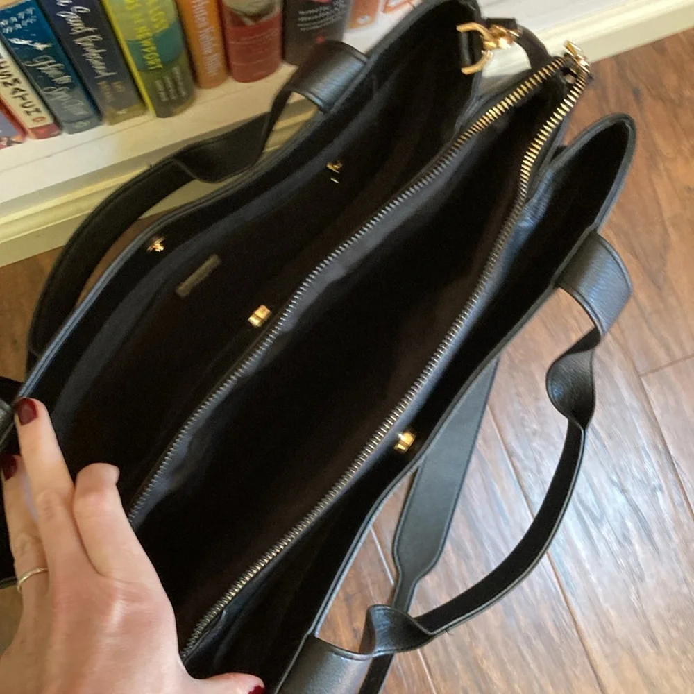 a new day Black Laptop Bag